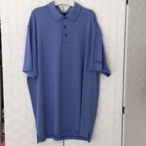 Mens Chase 54/Golf shirt size 2X color blue short sleeves washable New #611